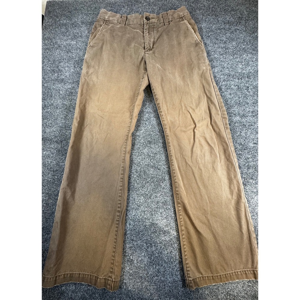 Banana Republic Mens 30x32 Brown Chino Pants Straight Leg Casual Trousers